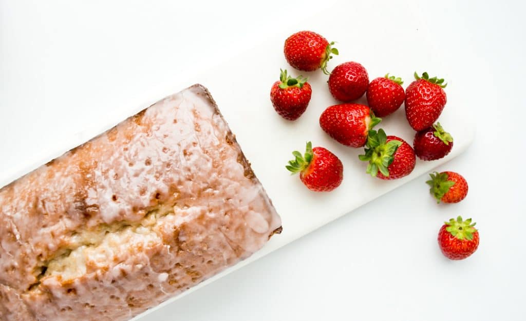 Strawberry Rhubarb Cake