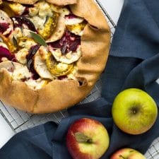 Apple and Beetroot Galette Recipe