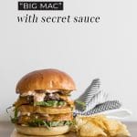 Real food fast: homemade big mac recipe with secret sauce