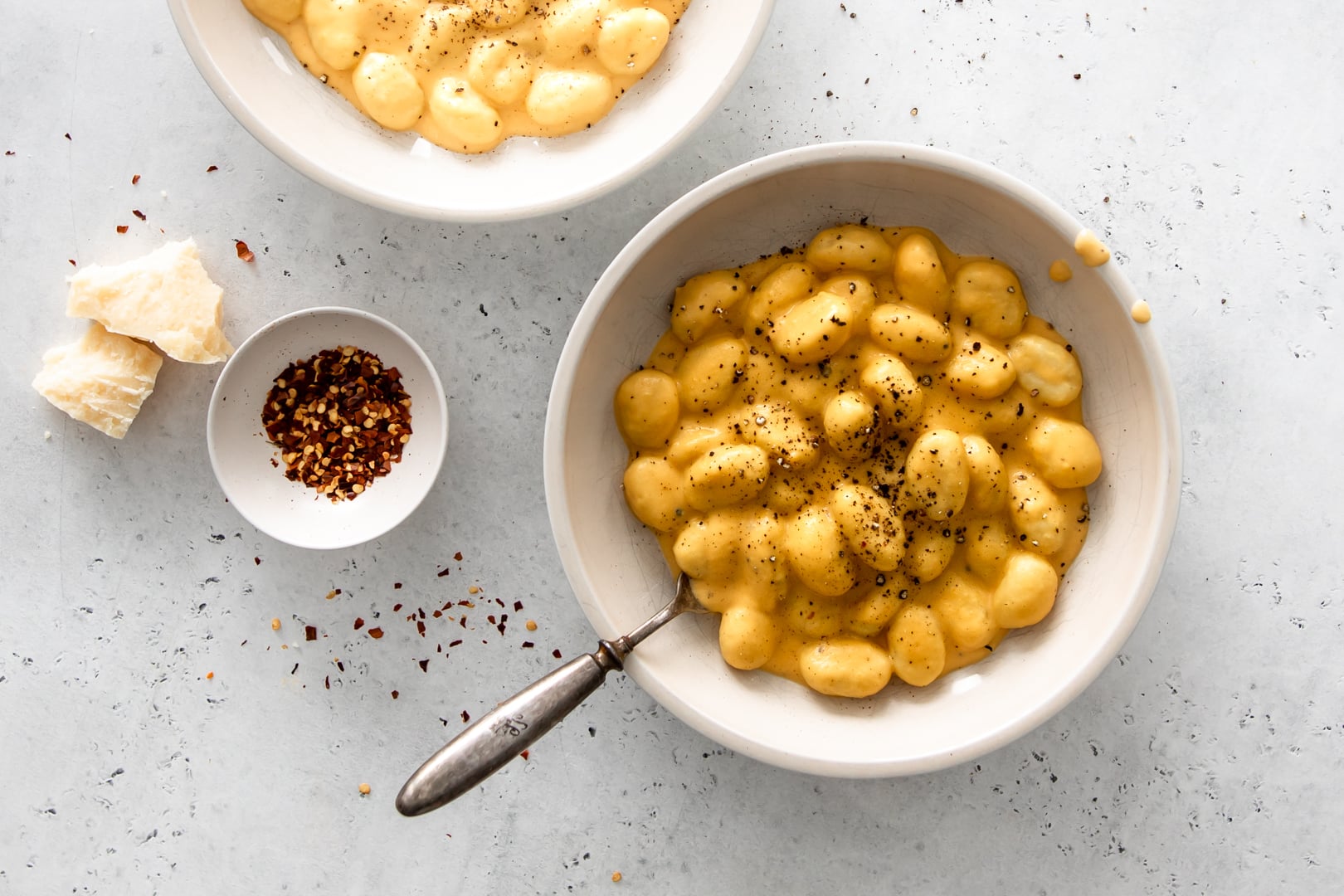 Potato Gnocchi with Butternut Squash Cream Sauce - Chef Sous Chef
