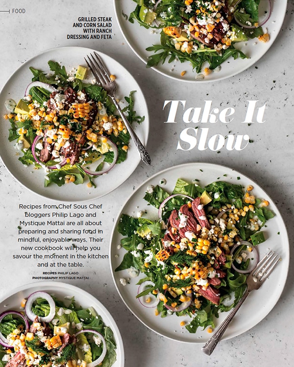 Style at Home Magazine Feature Chef Sous Chef