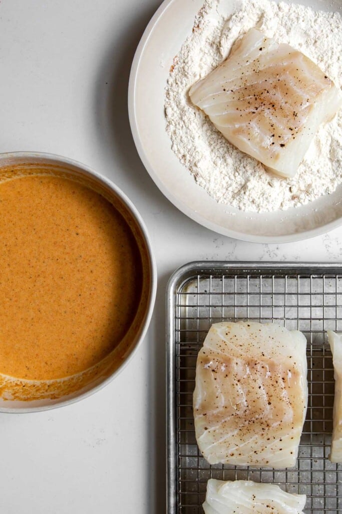 Fried Cod Fish Sandwich - Chef Sous Chef