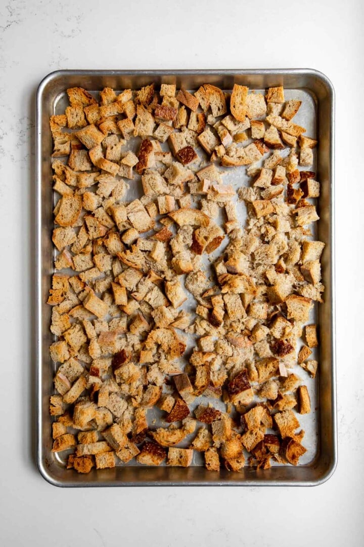 Sourdough Bread Stuffing - Chef Sous Chef